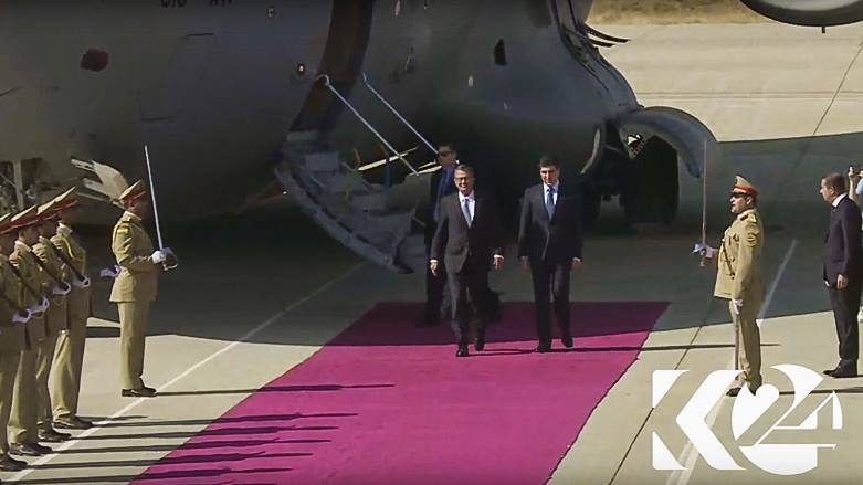 Kurdistan Region Prime Minister Nechirvan Barzani received the US Defense Secretary Ashton Carter in Erbil, Kurdistan Region, Oct. 23, 2016. (Photo: Kurdistan24)